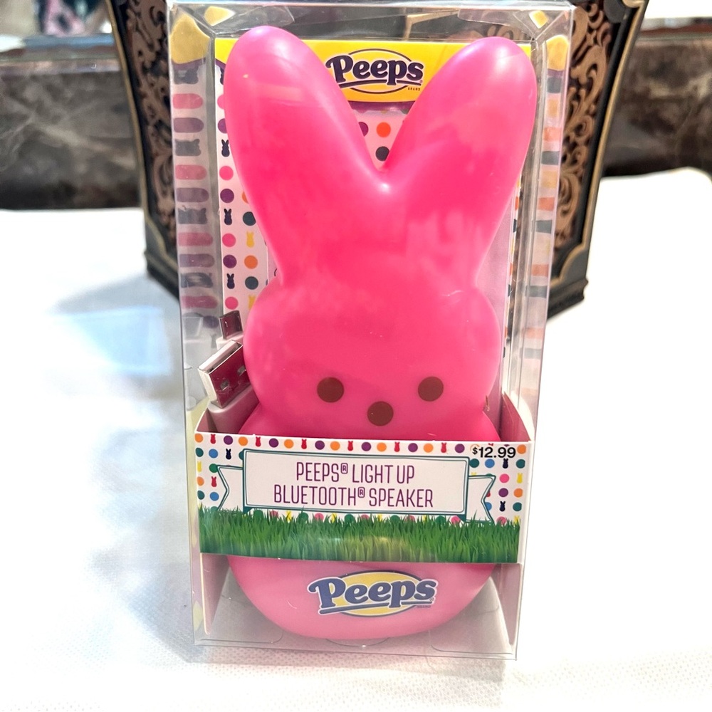 Peeps-Light Up Portable Bluetooth Speaker-NWT-